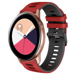 Cinturino in silicone bicolore 20 mm per Samsung Galaxy Watch Act