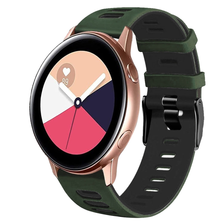 Cinturino in silicone bicolore 20 mm per Samsung Galaxy Watch Act