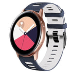 Cinturino in silicone bicolore 20 mm per Samsung Galaxy Watch Act