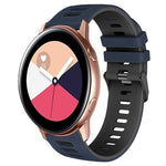 Cinturino in silicone bicolore 20 mm per Samsung Galaxy Watch Act