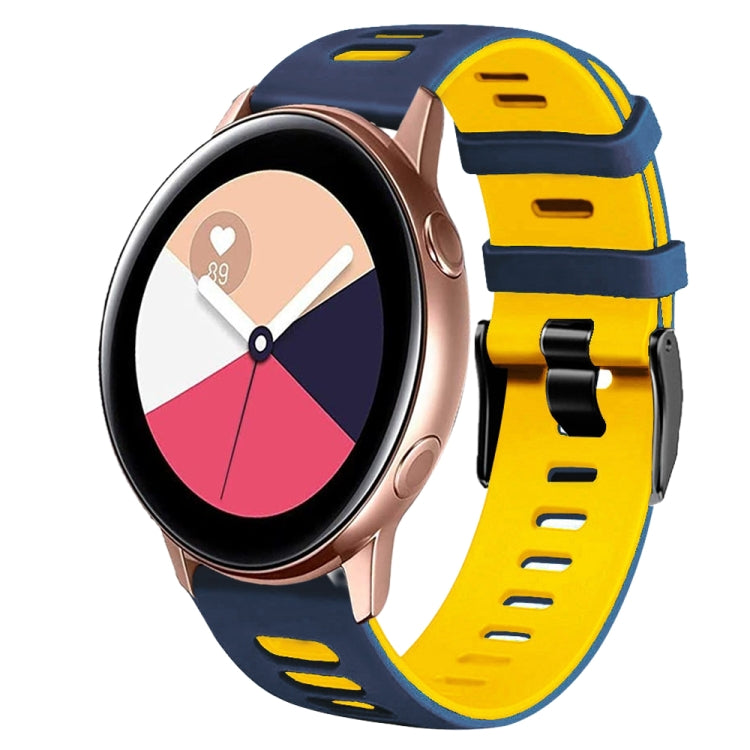 Cinturino in silicone bicolore 20 mm per Samsung Galaxy Watch Act