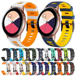 Cinturino in silicone bicolore 20 mm per Samsung Galaxy Watch Act