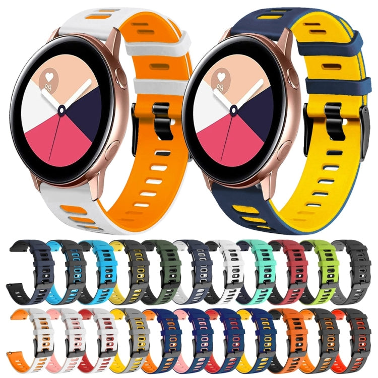Cinturino in silicone bicolore 20 mm per Samsung Galaxy Watch Act