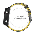 Cinturino in silicone bicolore 20 mm per Samsung Galaxy Watch Act