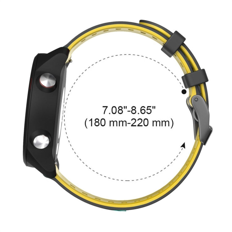 Cinturino in silicone bicolore 20 mm per Samsung Galaxy Watch Act