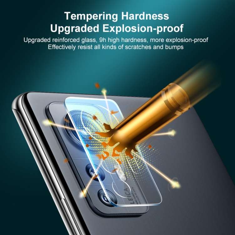 Per Xiaomi 12 Pro / 12S Pro ENKAY 0.2mm 9H Pellicola in vetro temperato per fotocamera posteriore, For Xiaomi 12 Pro / 12S Pro (1 PCS), For Xiaomi 12 Pro / 12S Pro (2 PCS)