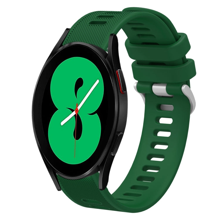 Cinturino in silicone 20mm per Samsung Galaxy Watch4 Classic 46mm