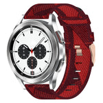 Cinturino nylon intrecciato 20mm per Galaxy Watch4 Classic 42mm