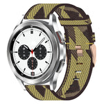 Cinturino nylon intrecciato 20mm per Galaxy Watch4 Classic 42mm