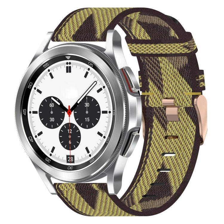 Cinturino nylon intrecciato 20mm per Galaxy Watch4 Classic 42mm