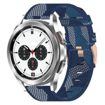 Cinturino nylon intrecciato 20mm per Galaxy Watch4 Classic 42mm