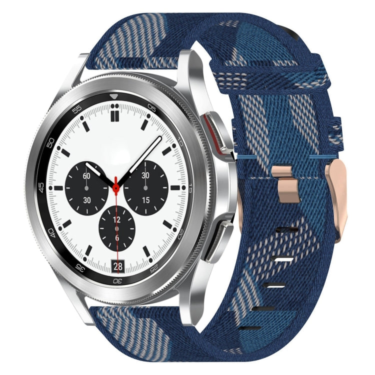 Cinturino nylon intrecciato 20mm per Galaxy Watch4 Classic 42mm