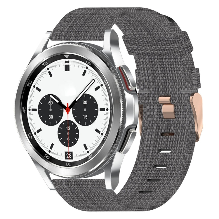 Cinturino nylon intrecciato 20mm per Galaxy Watch4 Classic 42mm