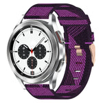 Cinturino nylon intrecciato 20mm per Galaxy Watch4 Classic 42mm