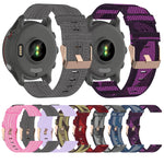 Cinturino nylon intrecciato 20mm per Galaxy Watch4 Classic 42mm