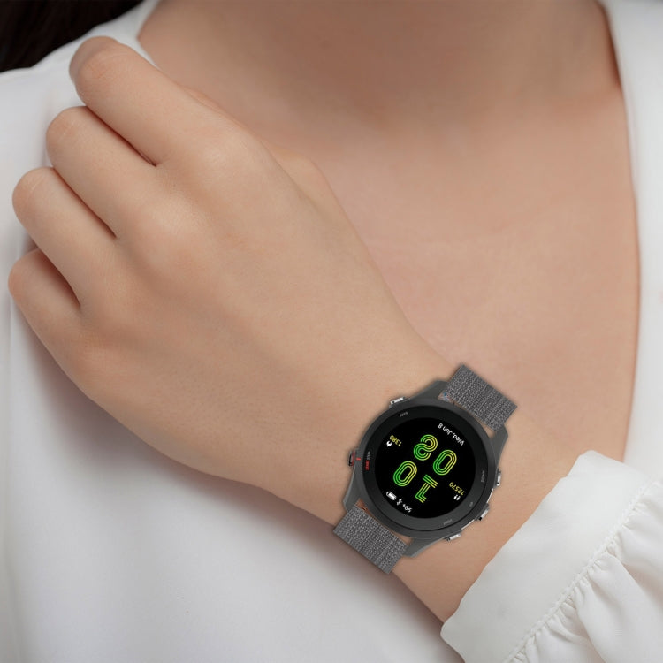 Cinturino nylon intrecciato 20mm per Galaxy Watch4 Classic 42mm