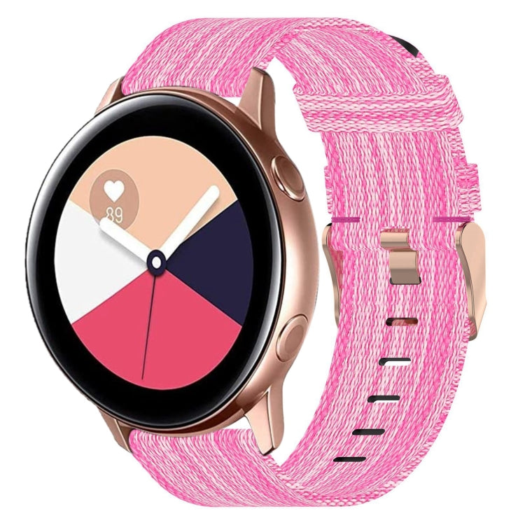 Cinturino nylon intrecciato 20mm per Galaxy Watch4 Classic 42mm