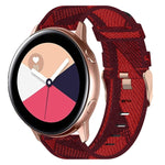 Cinturino nylon intrecciato 20mm per Galaxy Watch4 Classic 42mm