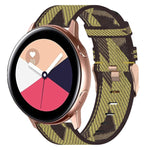 Cinturino nylon intrecciato 20mm per Galaxy Watch4 Classic 42mm