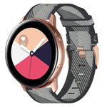 Cinturino nylon intrecciato 20mm per Galaxy Watch4 Classic 42mm