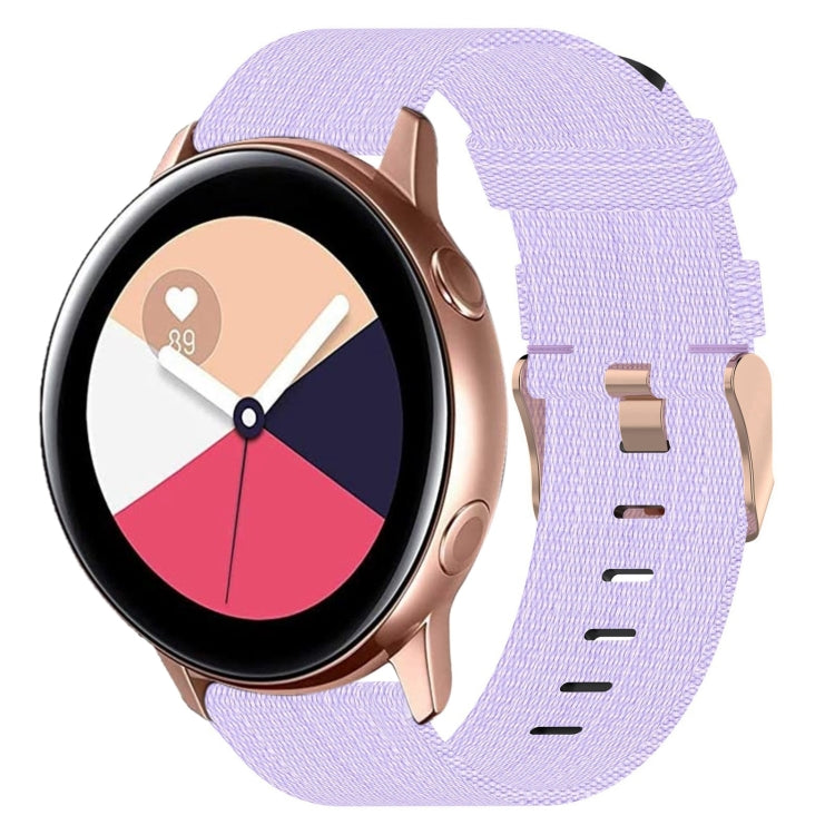 Cinturino nylon intrecciato 20mm per Galaxy Watch4 Classic 42mm