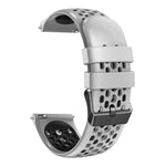 Cinturino silicone bicolore 22 mm per Amazfit 2 Stratos