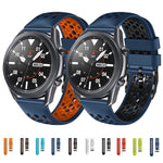 Cinturino silicone bicolore 22 mm per Amazfit 2 Stratos