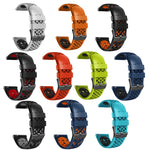 Cinturino silicone bicolore 22 mm per Amazfit 2 Stratos