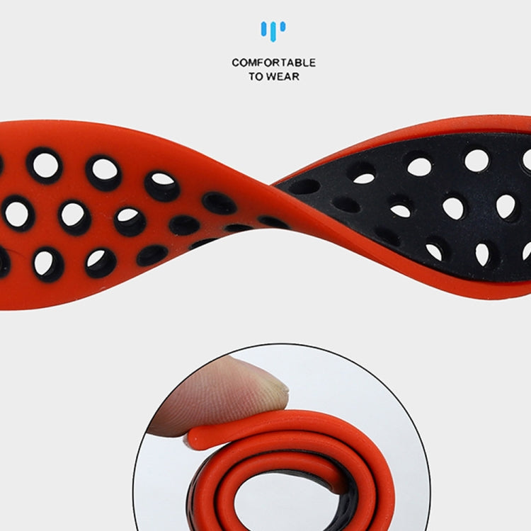 Cinturino silicone bicolore 22 mm per Amazfit 2 Stratos