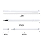 AT-29 Penna capacitiva passiva ad aspirazione magnetica monouso ad alta precisione Stilo touch per telefono cellulare, Stylus(Black), Stylus(White)
