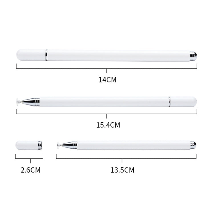 AT-29 Penna capacitiva passiva ad aspirazione magnetica monouso ad alta precisione Stilo touch per telefono cellulare, Stylus(Black), Stylus(White)