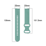 Cinturino in silicone 20mm per Samsung Galaxy Watch5 Pro 45mm