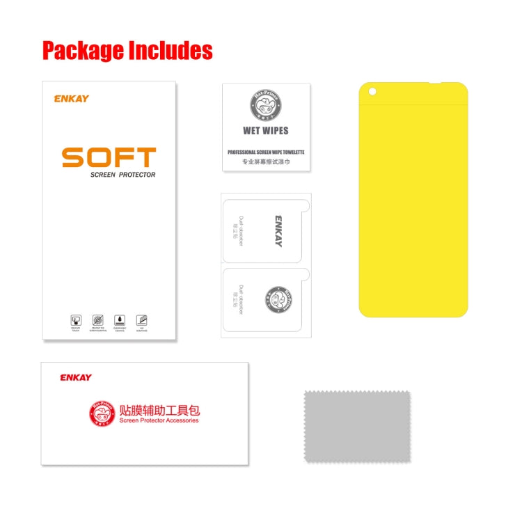 For Nothing Phone 1 ENKAY Full Glue Pellicola idrogel antideflagrante, 1 PCS, 2 PCS, 5 PCS, 10 PCS