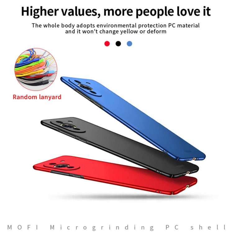 Custodia rigida ultrasottile MOFI Frosted PC, For Huawei Nova 10, For Huawei Nova 10 Pro