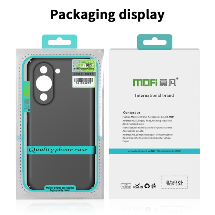Custodia rigida ultrasottile MOFI Frosted PC, For Huawei Nova 10, For Huawei Nova 10 Pro