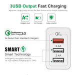 Caricabatterie rapido 30W con doppia USB e cavo 8 pin Apple - immagine 4