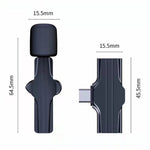 Mini microfono wireless K18 per smartphone, vlog e streaming - immagine 2