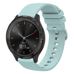 Cinturino in silicone morbido 20mm per Garmin Vivomove Luxe