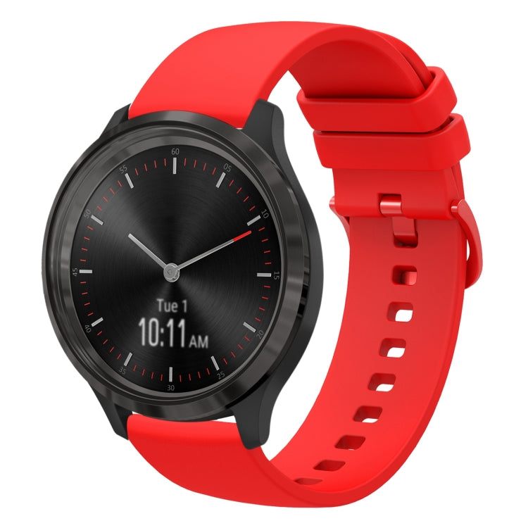 Cinturino in silicone morbido 20mm per Garmin Vivomove Luxe