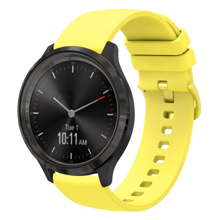 Cinturino in silicone morbido 20mm per Garmin Vivomove Luxe
