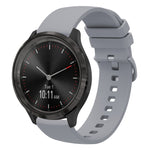 Cinturino in silicone morbido 20mm per Garmin Vivomove Luxe