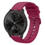 Cinturino in silicone morbido 20mm per Garmin Vivomove Luxe