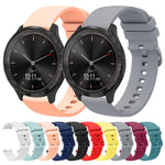 Cinturino in silicone morbido 20mm per Garmin Vivomove Luxe