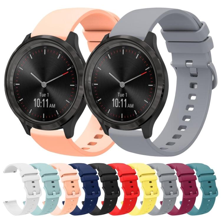 Cinturino in silicone morbido 20mm per Garmin Vivomove Luxe