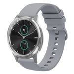 Cinturino in silicone morbido 20mm per Garmin Vivomove Luxe
