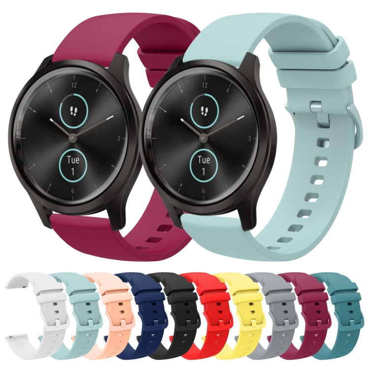 Cinturino in silicone morbido 20 mm per Garmin Vivomove