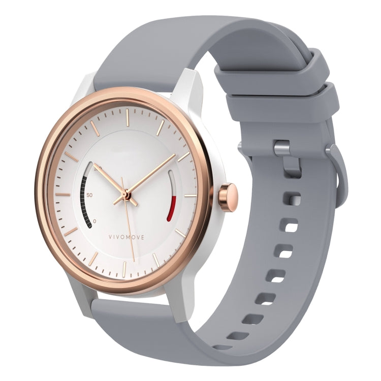 Cinturino in silicone morbido 20 mm per Garmin Vivomove