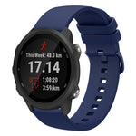 Cinturino in silicone 20mm per Garmin Forerunner 245 Music