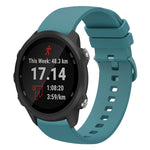Cinturino in silicone 20mm per Garmin Forerunner 245 Music