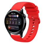Cinturino in silicone morbido tinta unita da 22 mm, For Huawei Watch GT Runner, For Huawei Watch 3